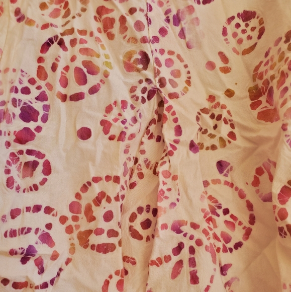 Cotton Skirt with colorful Print - Picture 2 of 4